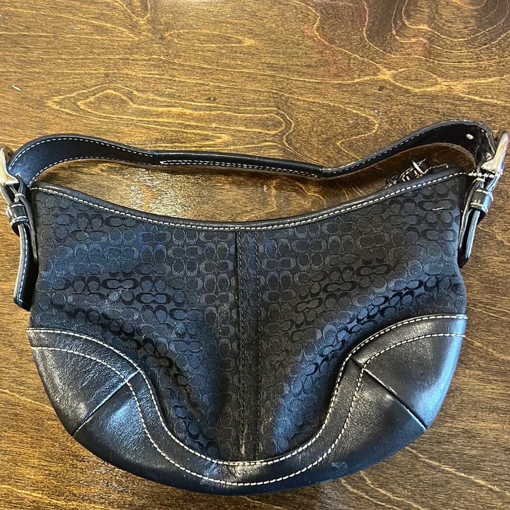 Coach mini hobo bag